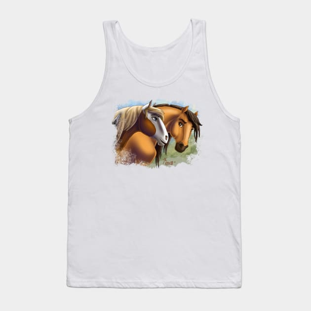 Spirit and Rain - Love Found Us Tank Top by Unicornarama